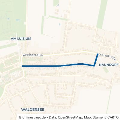 Wittenberger Straße Dessau-Roßlau Waldersee 