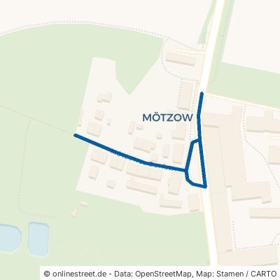 Mötzower Dorfstraße Beetzseeheide Mötzow 