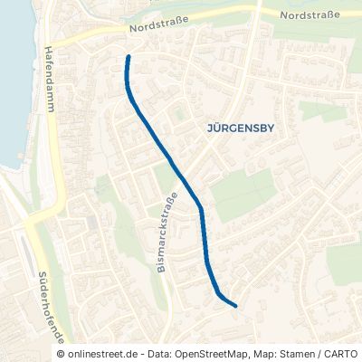 Jürgensgaarder Straße Flensburg Jürgensby 