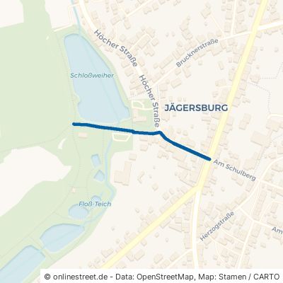 Schloßstraße Homburg Jägersburg 