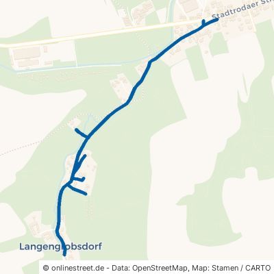 Langengrobsdorfer Straße Gera Langengrobsdorf 