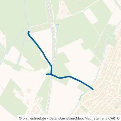 Brunnenstückweg Karlsruhe Rüppurr 