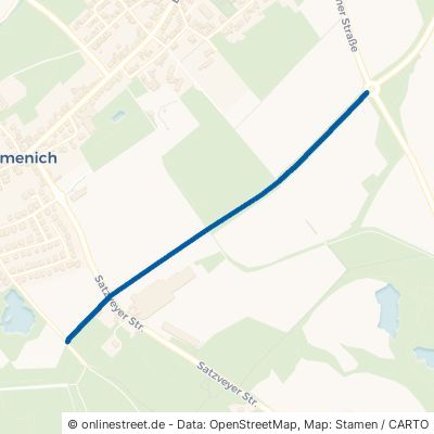 Panzerstraße Mechernich Satzvey 