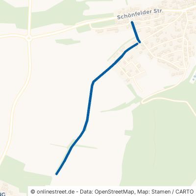 Eberswanger Weg Schernfeld 