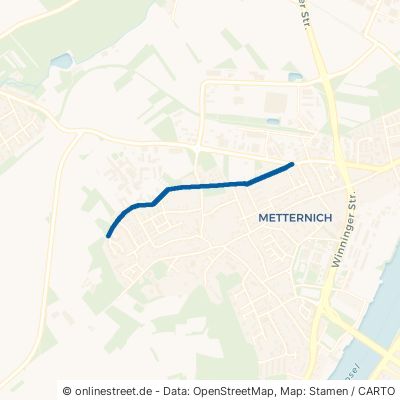 Trifter Weg Koblenz Metternich 