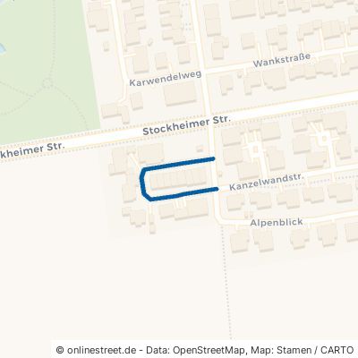Schattenbergstraße Bad Wörishofen Gartenstadt 