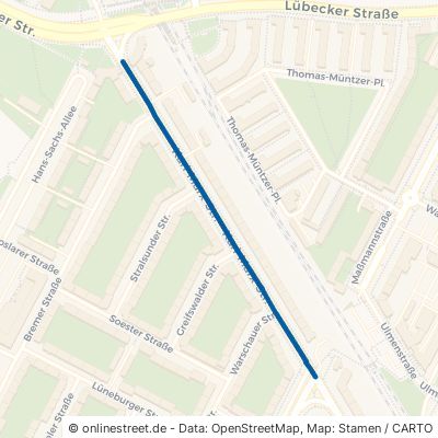 Karl-Marx-Straße 18057 Rostock Hansaviertel Ortsamt 5