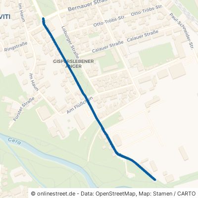 Zeulenrodaer Straße Erfurt Gispersleben 