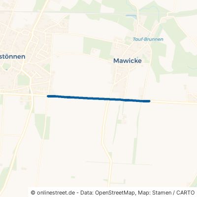 Mawicker Bundesstraße Werl Mawicke 