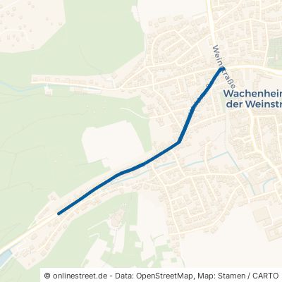 Waldstraße Wachenheim an der Weinstraße Wachenheim 