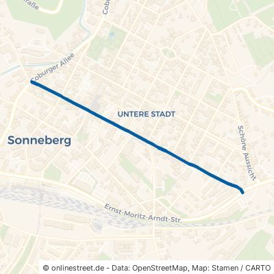 Köppelsdorfer Straße Sonneberg Köppelsdorf 