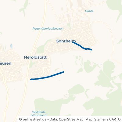 Blaubeurer Weg 72535 Heroldstatt Sontheim 