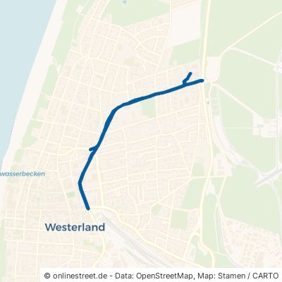 Bahnweg Sylt Westerland 