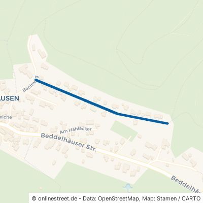 Obere Hardtstraße Bad Berleburg Beddelhausen 