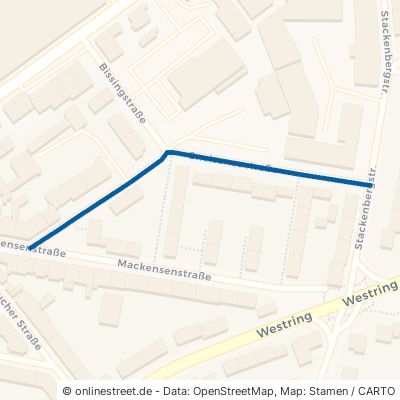 Gneisenaustraße Wuppertal Vohwinkel 