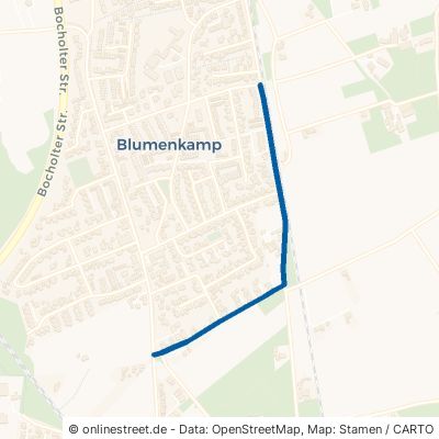 Landwehr 46487 Wesel Blumenkamp Blumenkamp