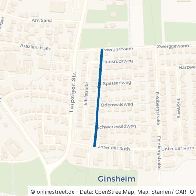 Taunusstraße Ginsheim-Gustavsburg 