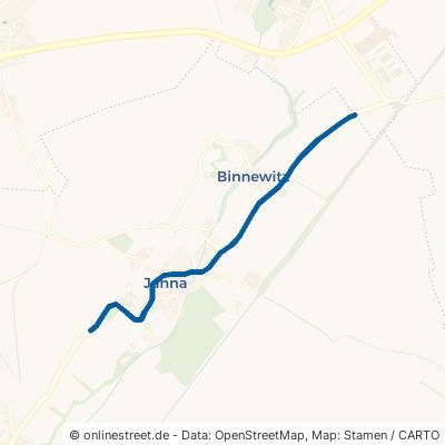 Jahnaer Hauptstraße Ostrau Binnewitz 