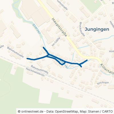 Unterdorfstraße Jungingen 