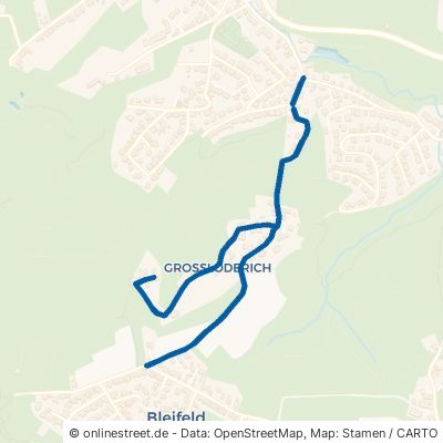 Großlödericher Straße Overath Steinenbrück 