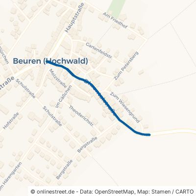 Dhrontalstraße Beuren (Hochwald) Beuren 