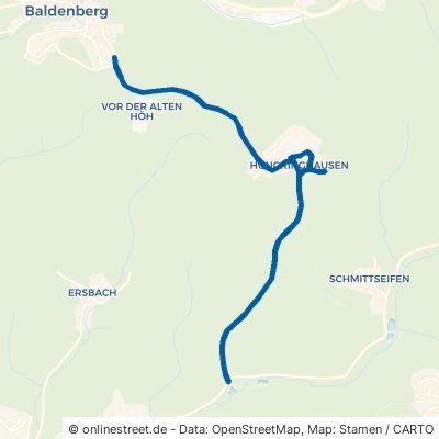 Eckenhagener Straße Bergneustadt Hüngringhausen 