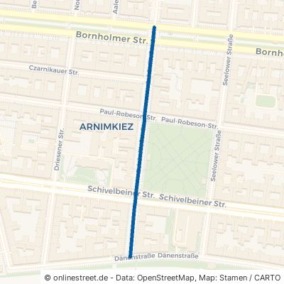 Schönfließer Straße 10439 Berlin Prenzlauer Berg Bezirk Pankow