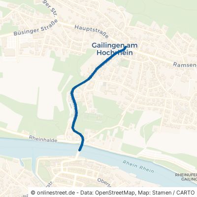 Rheinstraße Gailingen am Hochrhein 