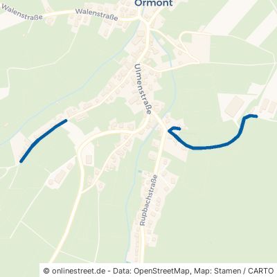 Waldstraße Ormont Steffeln 