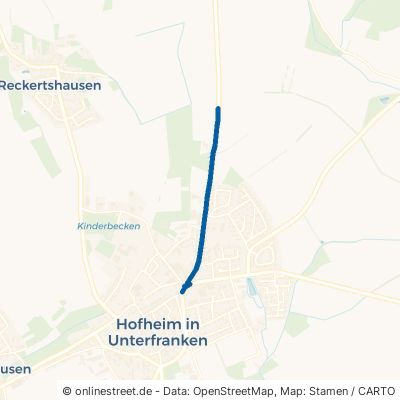 Eichelsdorfer Straße Hofheim in Unterfranken Hofheim 
