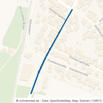 Enzheimer Straße Glauburg Glauberg 