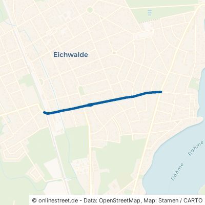 Friedenstraße Eichwalde 