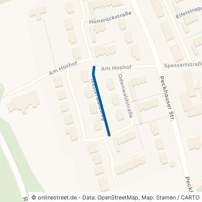 Westerwaldweg Mettmann Metzkausen 