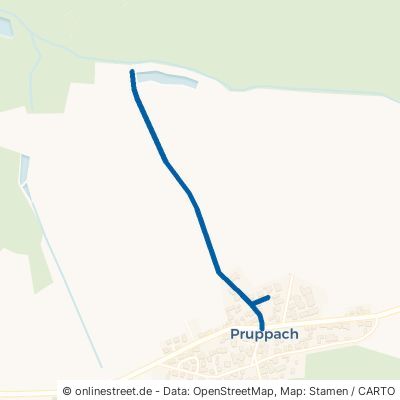 Birkenlacher Weg Pyrbaum Pruppach 