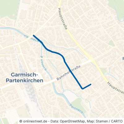 Wettersteinstraße Garmisch-Partenkirchen Partenkirchen 