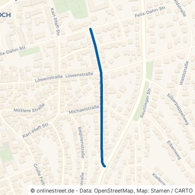 Erwin-Bälz-Straße Stuttgart Degerloch 