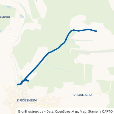 Rohweilerweg Donauwörth Zirgesheim 