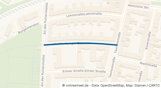 Hachenburger Straße Köln Humboldt-Gremberg 
