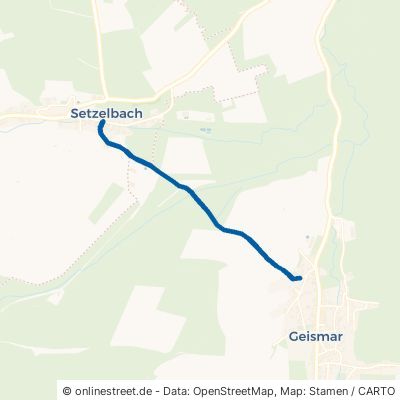 Setzelbacher Straße Geisa Geismar 