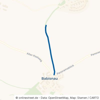 Bergweg Kreischa Babisnau 