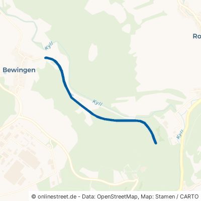 Im Wiesental / Kyll-Radweg Gerolstein 
