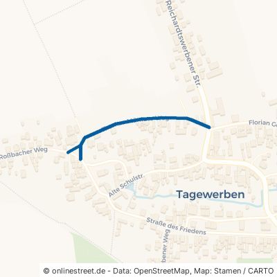 Thomas-Müntzer-Weg Weißenfels Tagewerben 