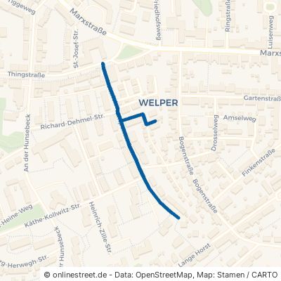 Heinrich-Kämpchen-Straße Hattingen Welper 