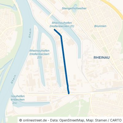 Ruhrorter Straße Mannheim Rheinau 