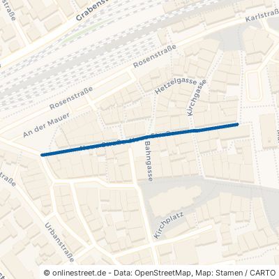 Neue Straße Schorndorf 