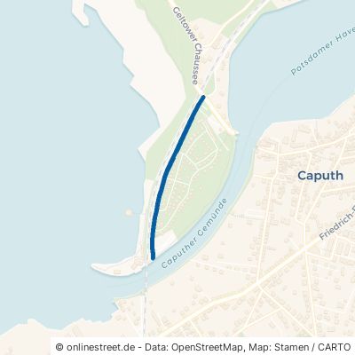 Weg Zum Strandbad Schwielowsee Caputh 