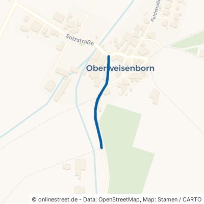 Liederainstraße Eiterfeld Oberweisenborn 