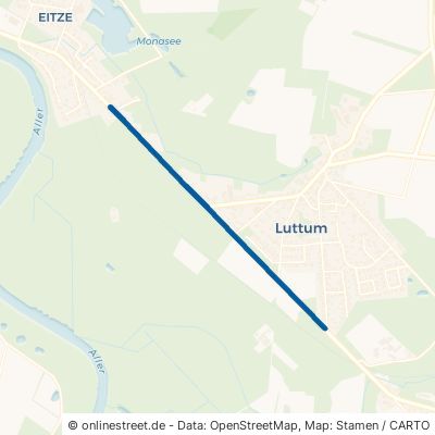 Landstraße Kirchlinteln Luttum 