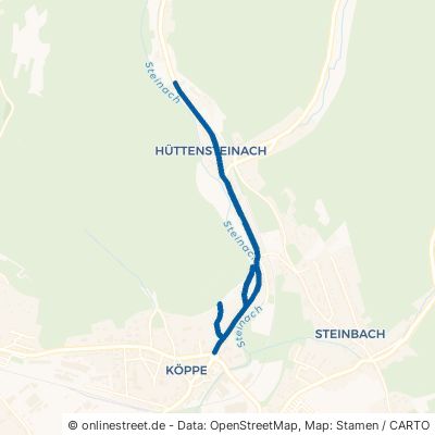 Steinacher Straße Sonneberg Blechhammer 