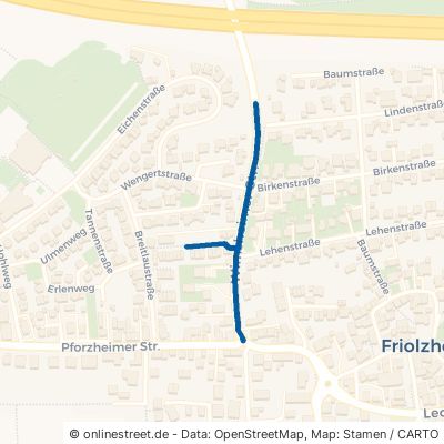 Wimsheimer Straße Friolzheim 